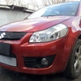 Защита радиатора Suzuki SX4 хэтчбек Венгерская сборка (2006-2007)