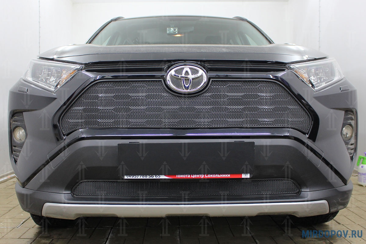 Защита радиатора Toyota RAV4 (2019-2024) № - купить по лучшей цене на  mirdopov.ru