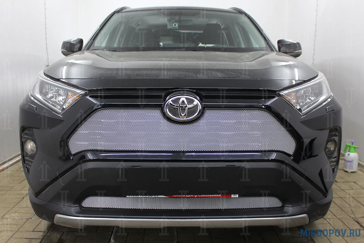 Защита радиатора Toyota RAV4 (2019-2024) № - купить по лучшей цене на  mirdopov.ru