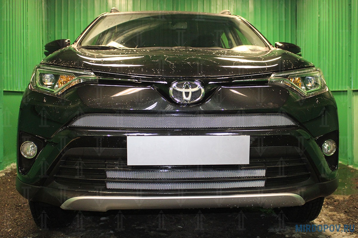 Защита радиатора Toyota RAV4 (2015-2019) № - купить по лучшей цене на  mirdopov.ru