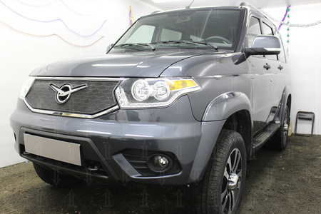 Защита радиатора Уаз Патриот (2016-2021) 