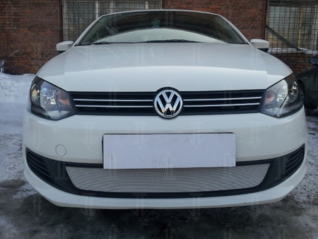 Защита радиатора Volkswagen Polo (2010-2014) 