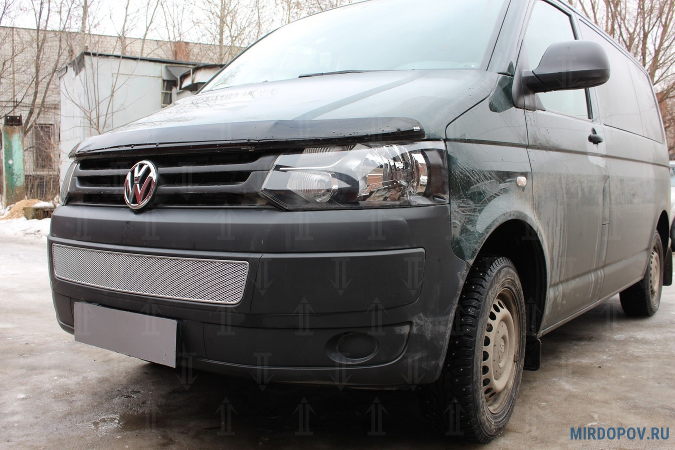 Защита радиатора Premium Volkswagen Transporter T5 (2009-2015) № - купить  по лучшей цене на mirdopov.ru