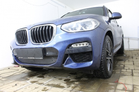 Зимняя защита радиатора нижняя BMW X3 (2017-2021) ZZ.BMWX3.17.bot