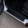 Накладки на внутренние пороги передних дверей Русская Артель для Lada Vesta (2015-2024)
