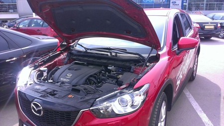 Амортизатор капота (упор) Mazda CX-5 (2011-2017) KU-MZ-CX05-00