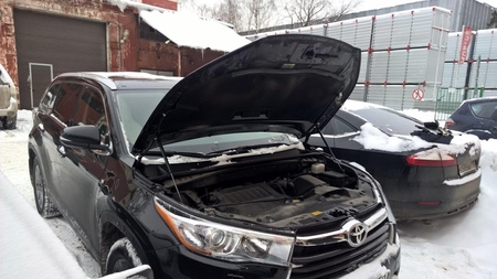 Амортизатор капота (упор) Toyota Highlander (2014-2020) KU-TY-HL03-00
