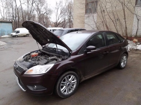 Амортизатор капота (упор) Ford Focus (2005-2011) KU-FD-FS02-00