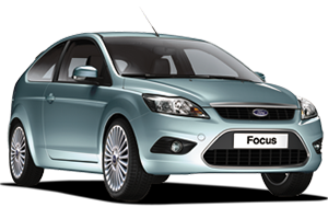 Накладки на фары (реснички) Ford Focus 2 2008-2011 рестайлинг (ABS)